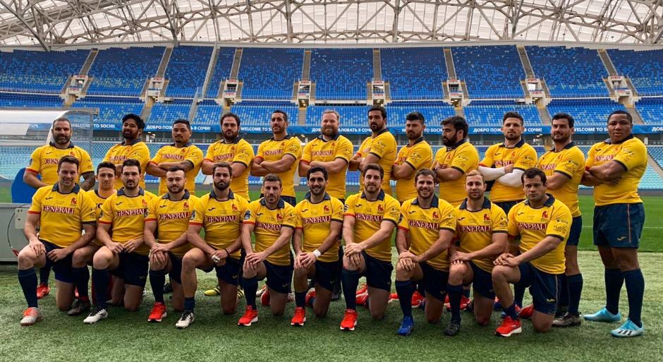 ferugby's tweet photo. #XVdelLeón | La victoria lograda hoy en Sochi frente a Rusia 🇷🇺 es la novena consecutiva de España 🇪🇸 La Selección de Santi Santos lleva ya 350 días sin perder y el domingo que viene recibe a Georgia 🇬🇪 en Madrid. ¿Te lo vas a perder? Súmate al #TodosAlCentral #VamosLeones 💪 RT https://t.co/uJoUHvLlbb