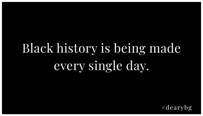 dear_ybg's tweet photo. Happy #BlackHistoryMonth! Celebrate black excellence, past, present and future 365 days a year. ✊🏿 https://t.co/8Np75lEW98