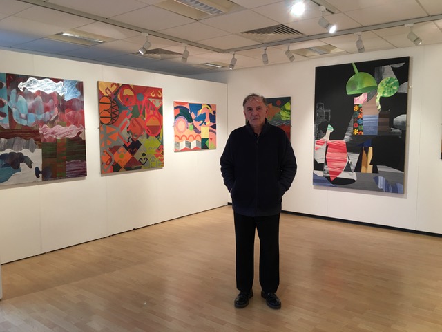 John Hunt Exhibition of Paintings - second weekend at Rugby Floor One Gallery (in the art gallery and museum) Show closed next Thursday