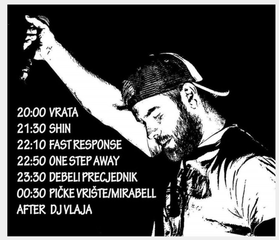 Prijatelju, vidimo se večeras...