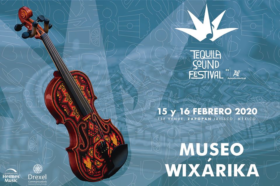 Una vez más estaremos en el @tequilasoundgdl en Jalisco, exhibiendo piezas de nuestra colección de instrumentos musicales decorados con el sagrado arte wixárika. En su área de Museo Wixárika, podrán disfrutar de las hermosas piezas que llevaremos este año #FundaciónHermesMusic