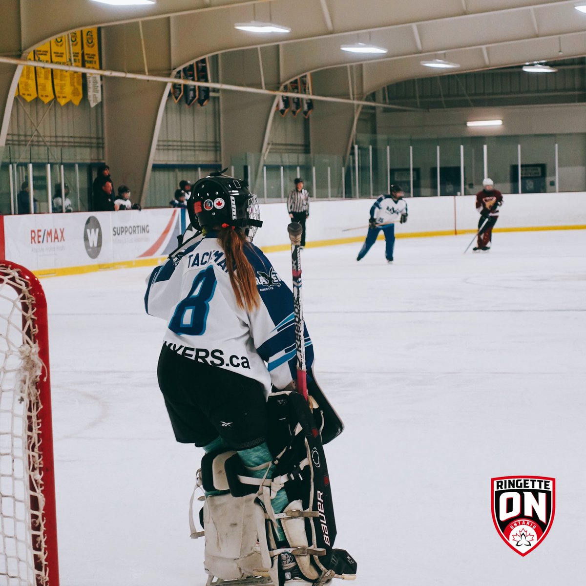 RingetteOntario's tweet photo. This is Brooklyn, from Nepean. Her association mates needed her to step up last minute and that’s exactly what she did. ⁣
⁣
The best part? Seeing how proud and calm her dad was rooting for her on the sidelines. ⁣
⁣
Amazing effort today Brooklyn! #SWSCD #WeWill #TeamSheIs https://t.co/fTAGtERUf2