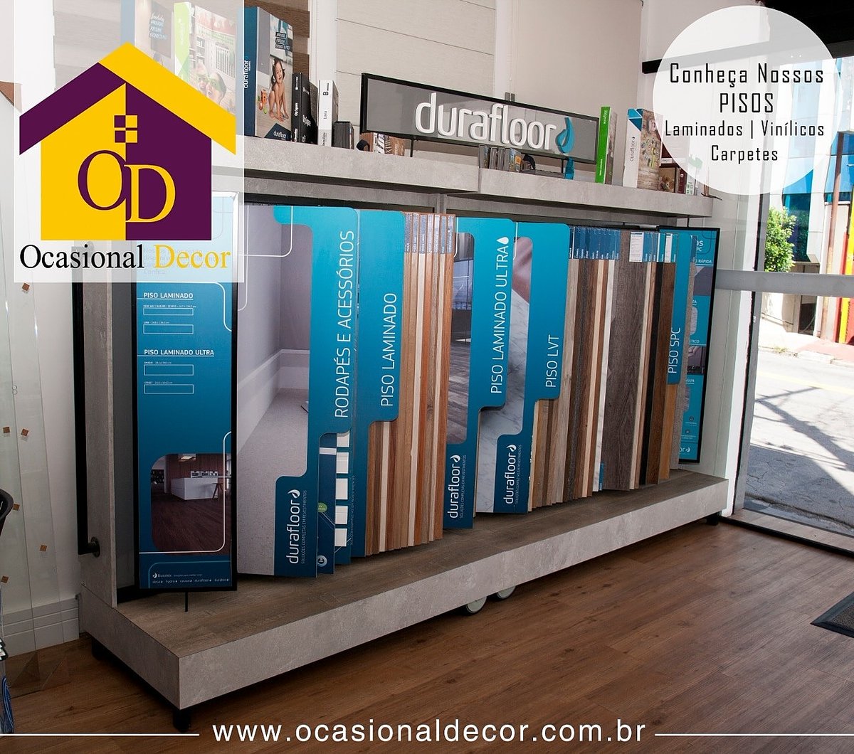 OcasionalD's tweet photo. Pensou em Pisos ou Carpetes?
Conheça nossas opções de Pisos Laminados, Vinílicos e Carpetes!
Somos especializados no seguimento de decoração de Interiores, custo e Benefício você encontra aqui.

#ocasionaldecor #decor #decoração https://t.co/0PXbRdAPTz