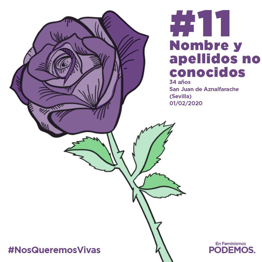 🔴 Nuevo crimen machista: 
Una mujer de 34 años es asesinada en San Juan de Aznalfarache (Sevilla).

bit.ly/3b1en0O
La #ViolenciaMachista mata. #NosQueremosVivas #DENUNCIA