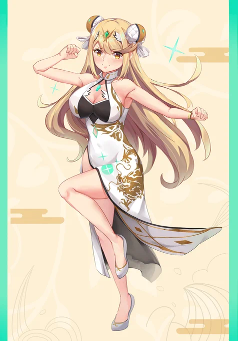 カンフー娘ヒカリちゃん!?? #ゼノブレイド2 #ヒカリ 