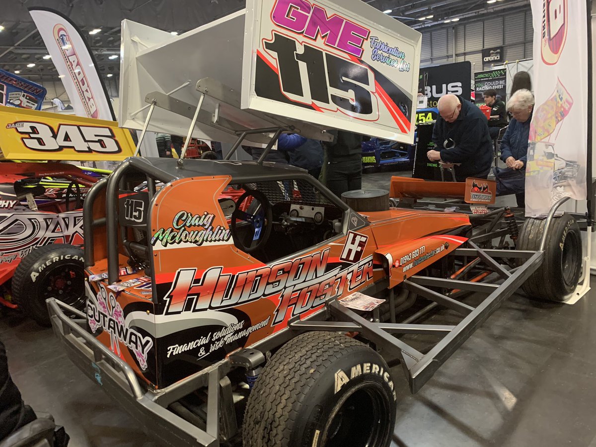 Stoxnet's tweet photo. 115 Craig McLoughlin at the MWA Show today.  Craig has previously raced a Mat Newson car. https://t.co/aX3YLbIWuG