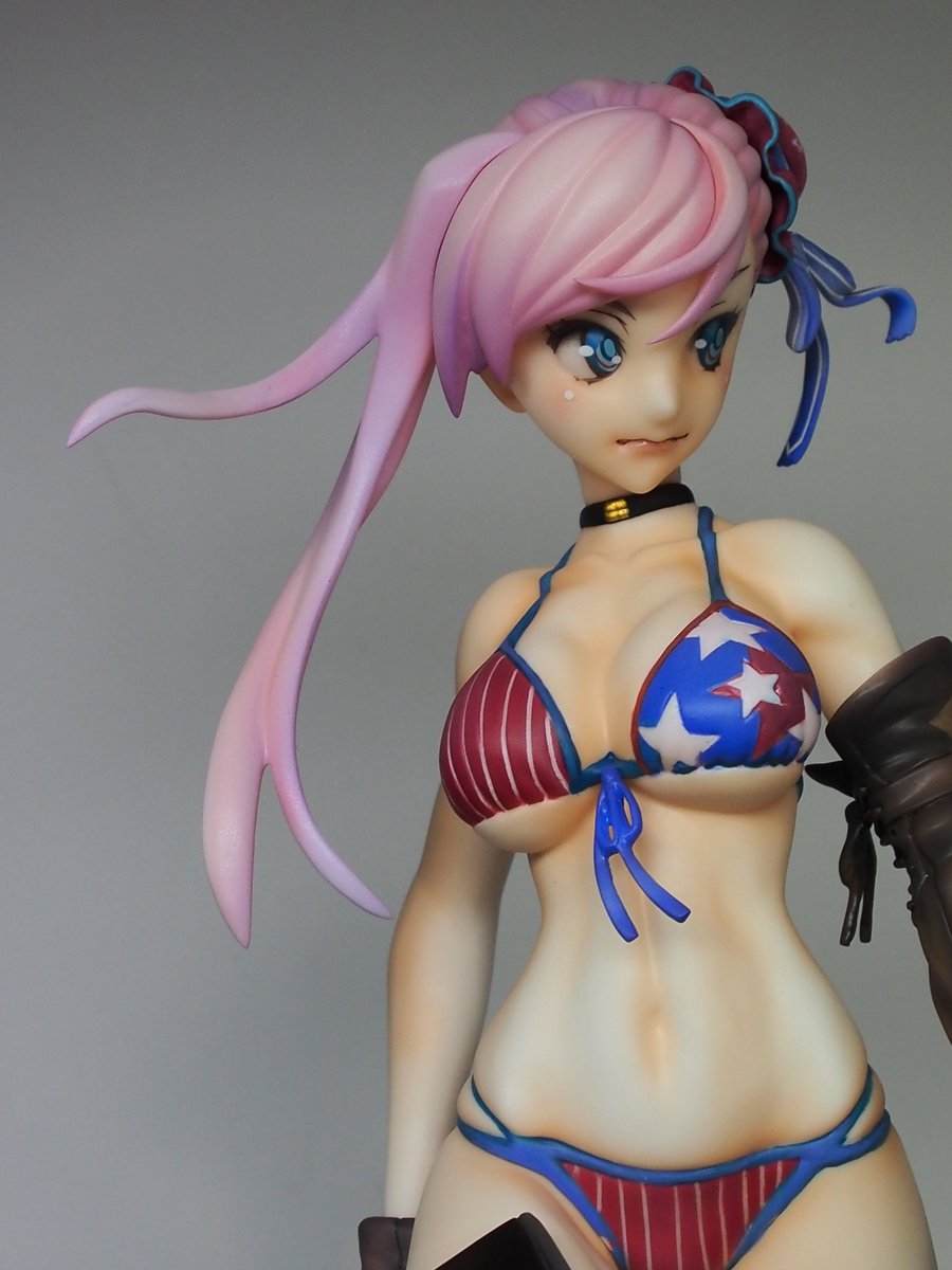 無地・新色登場! 【FGO】水着武蔵最終再臨ver. ガレージキット モデル