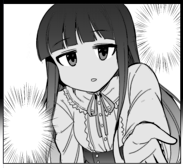 佐城雪美ちゃん初めて描いた(多分) 