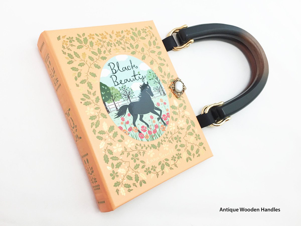 NovelCreations's tweet photo. Black Beauty Book Purse - Black Beauty Book Clutch - YA Book Cover Handbag - Horse Lover Gift - Anna Sewell Pocketbook - Literary Accessory https://t.co/ev7UlTZvLs #booklover #Etsymntt #bookpurse #RodeoPrincess https://t.co/SWQykTtUDA