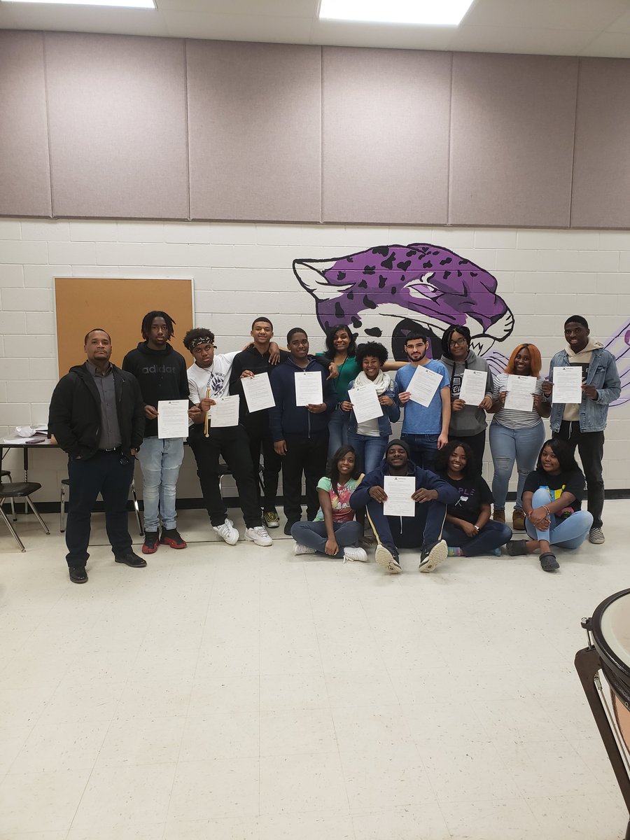Band seniors raked in over $500K in band scholarships to MSVSU on yesterday.