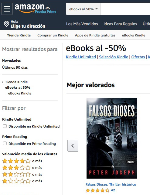 wPeterJoseph's tweet photo. Solo en Febrero -50% #LibrosRecomendados #Kindle 
https://t.co/ZVaw5VySsl https://t.co/OXwjsJkP4f