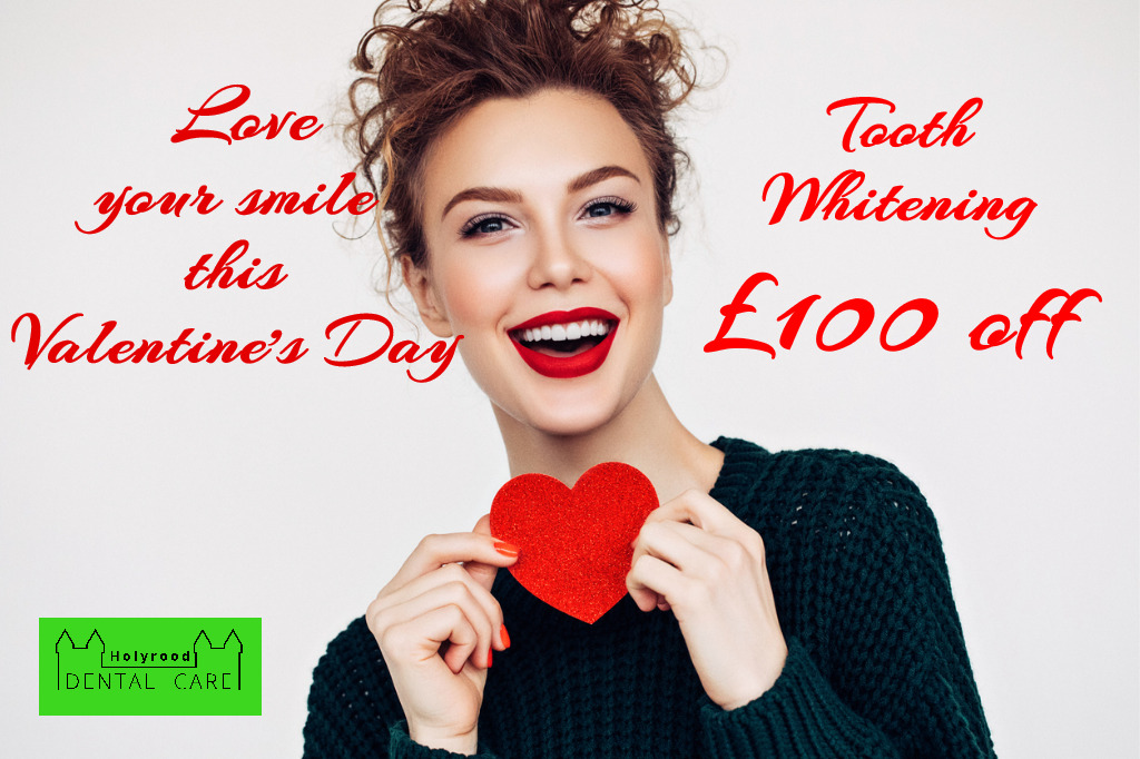 Holyrood Dental Care has a special offer for take home teeth whitening 😁 £175 only in February 🤩 Regular price £275.
Offer valid till the 14th of February.
☎️ Call us on 01315570202 ☎️ for more information 🥰😘😘😘
#teethwhiteningoffer #dentistEdinburgh #whiteteeth