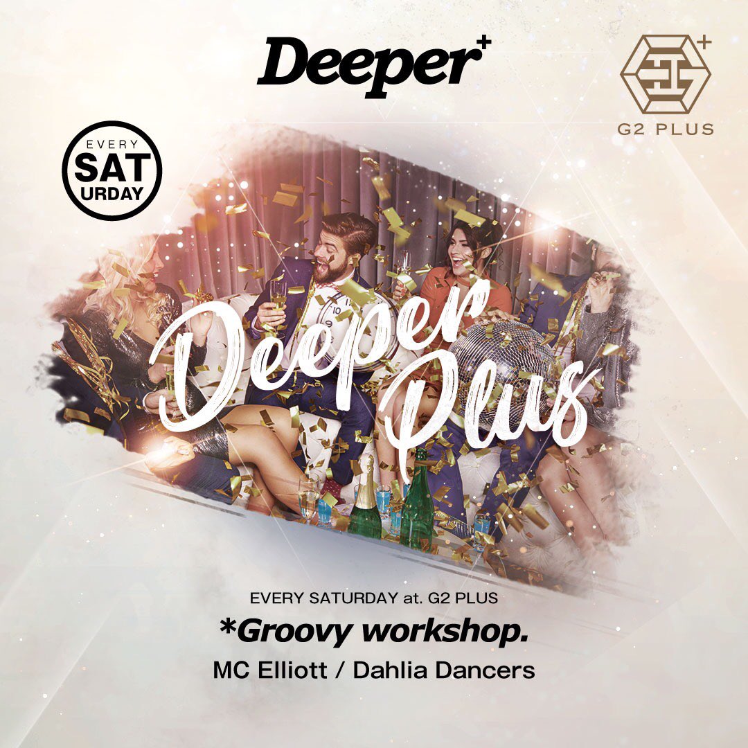 fumiphone9's tweet photo. 今夜は土曜日のG2plus
"Deeper+"
1時から朝まで！
G2plusでグルビと遊びましょう！

本当にオールジャンル！
色んな音楽好きの皆様と楽しめます！

よろしくお願いします！
#g2plus
#newg2
#g2の盛り上がり
#adamの大人らしさ
#g2嫌ならg2plus 
#最後はやっぱりg2plus
#音がいい
#お立ち台VIP https://t.co/75kY6xQ543