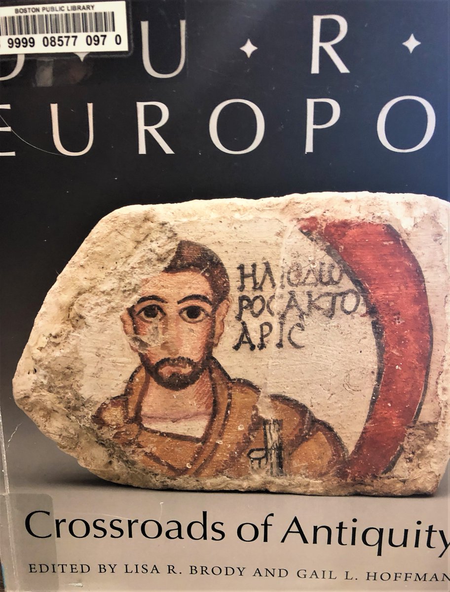 Attended 'Dura Europos: Crossroads of Antiquity' show at @BostonCollege's @TheMcMullen back in 2011: with #opensource catalogue online, it's a great text to assign on #DuraEuropos in ancient #Syria for its visuals and accessibility: archive.org/stream/duraeur….