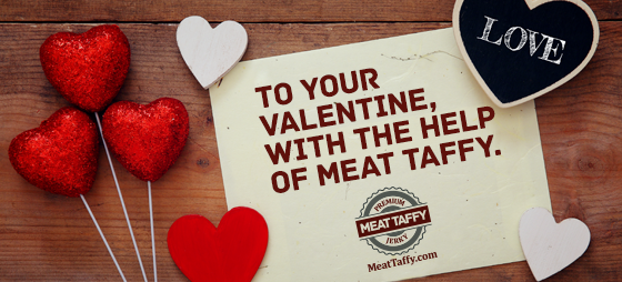 Meat_Taffy's tweet photo. Flowers die, so why not get them something that doesn't last on purpose this Valentine's Day! The Meat Taffy Bouquet of Beef Sticks won't last long but at least you know they loved it!

Show them how much you love them by getting the bouquet at https://t.co/gdjhV8ehyr! https://t.co/SZWpj0P9bX