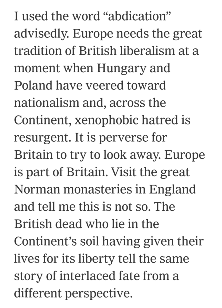 Painful truth about Brexit  #CrazyIslandWe are abandoning our place in history & breaking fellowship & faith in a better future just when we all need to work together for better future for all. https://www.nytimes.com/2020/01/31/opinion/brexit-uk.html