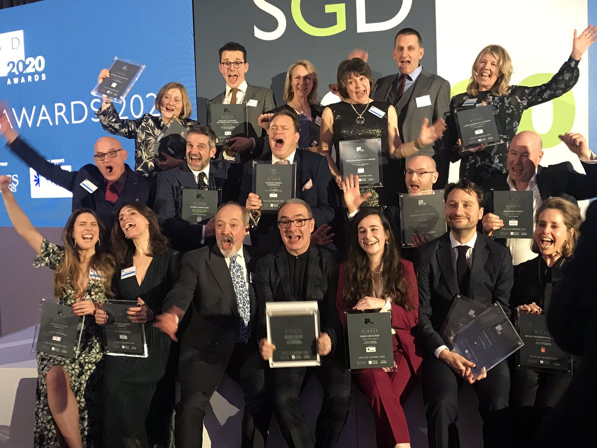 Huge congratulations to #SGDAwards #winners (& my favourite ❤️) @ButterWakefield  lovely to see @mark_landform @WilkinsonRae @MarthaKrempel1 @weekennywhite @bsm_as @CarolynWillitts