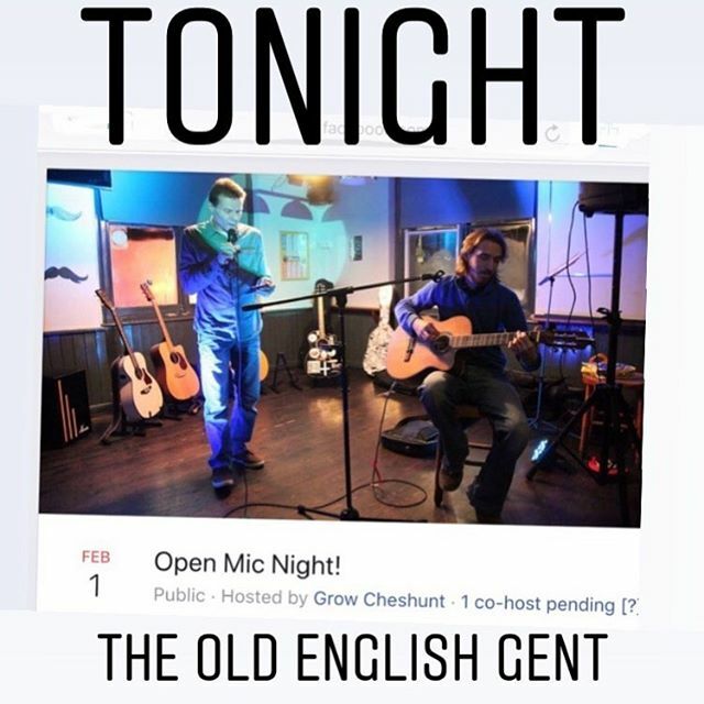 A little reminder.
Tonight from 8pm
Open Mic 🎤 @theoldenglishgentlemancheshunt .
Have a chat, have a dance
sing along, meet new friends.
.
#openmic #cheshunt #grow instagram.com/p/B8BtDPigzgK/