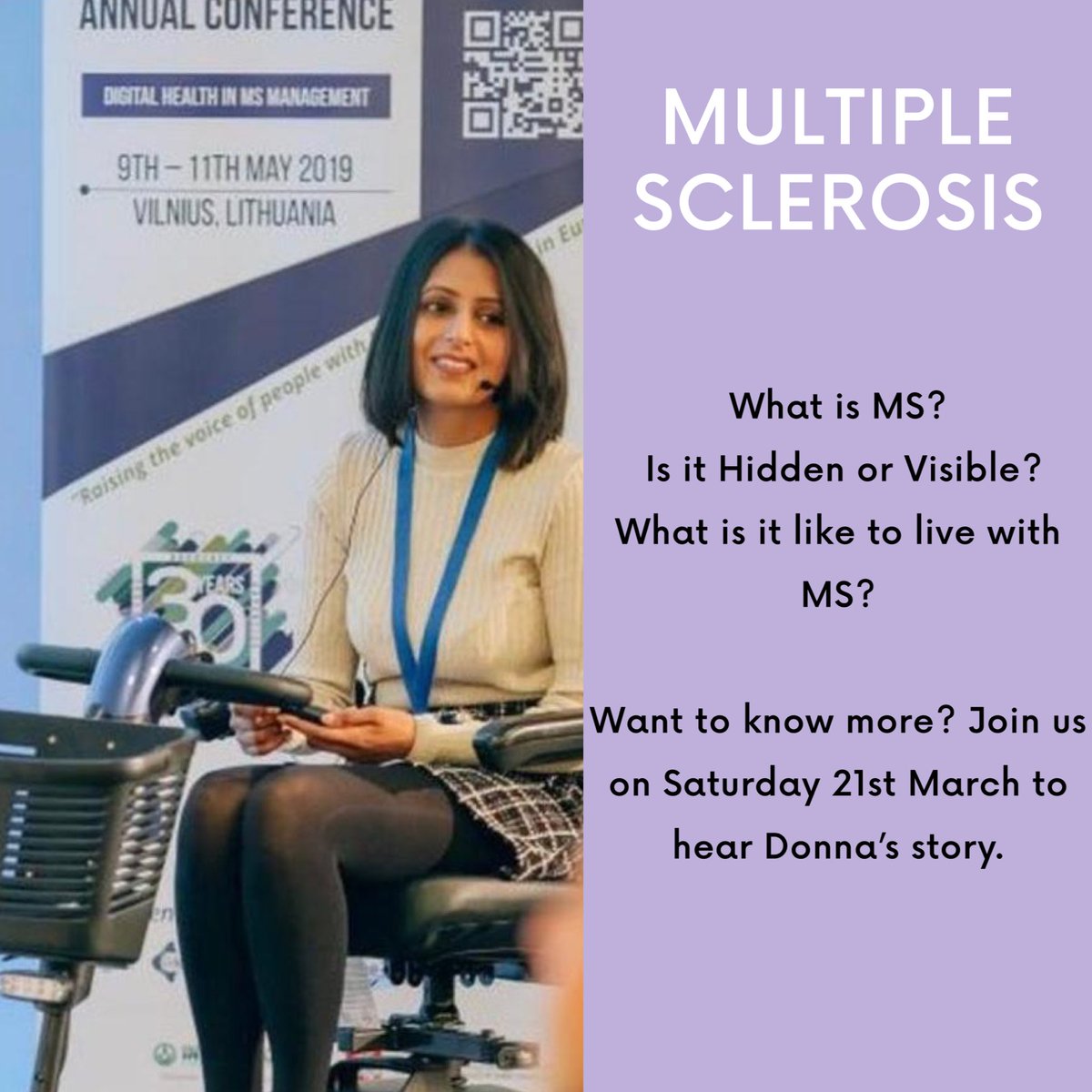 bamtalks1's tweet photo. How much do you know about MS? Want to know more? Join us on Saturday 21st March. RSVP online https://t.co/pbuP8QGqMz https://t.co/IGCDBl6Fkz