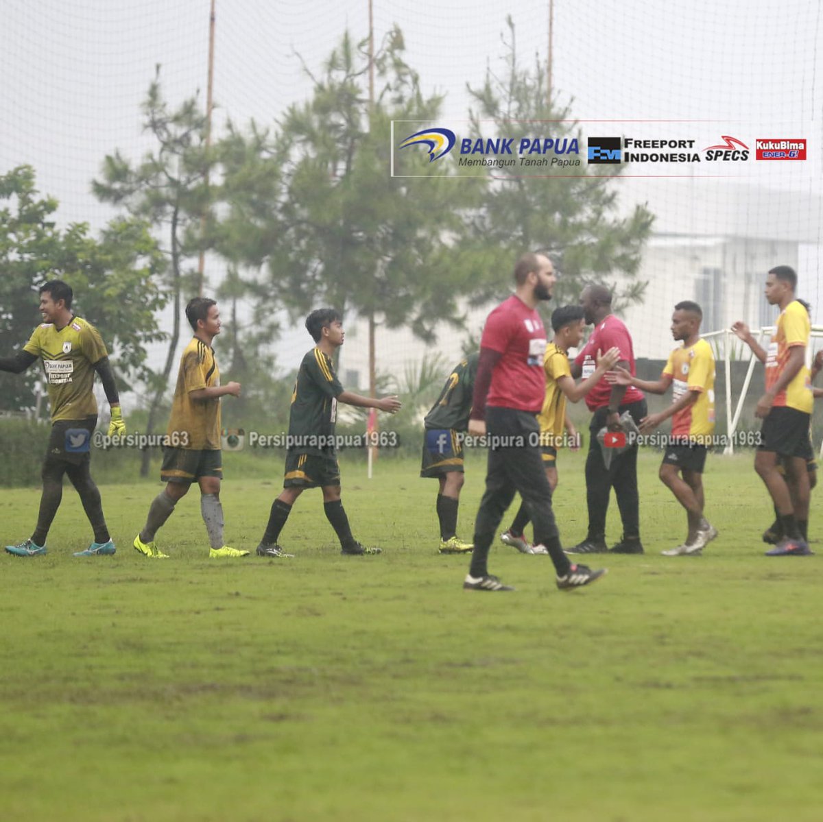 persipura63's tweet photo. Ujicoba Pertama ✅
.
.
Persipura 7 - 0 Putra Jaya
.
.
⚽ Thiago (P)
⚽ Doni Monim
⚽ Marinus
⚽⚽ Patrick
⚽ Feri Pahabol
⚽ Mandowen https://t.co/h0p6RttkZ4