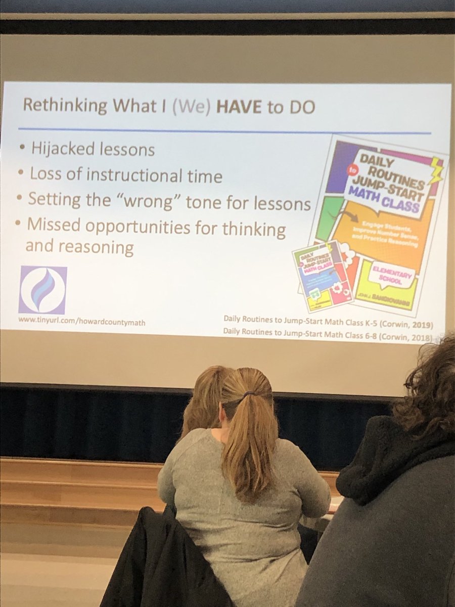 sshaener's tweet image. ⁦@MCTM_News⁩ ⁦@CorwinPress⁩ ⁦@JohnSanGiovanni⁩ MCTM hosted a great morning of math kicked off by our amazing keynote John SanGiovanni. #mathroutines