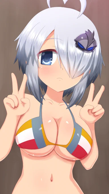 ボンバーガール グレイちゃん絵
どこかの愛情特盛さんみたいなアホ毛 