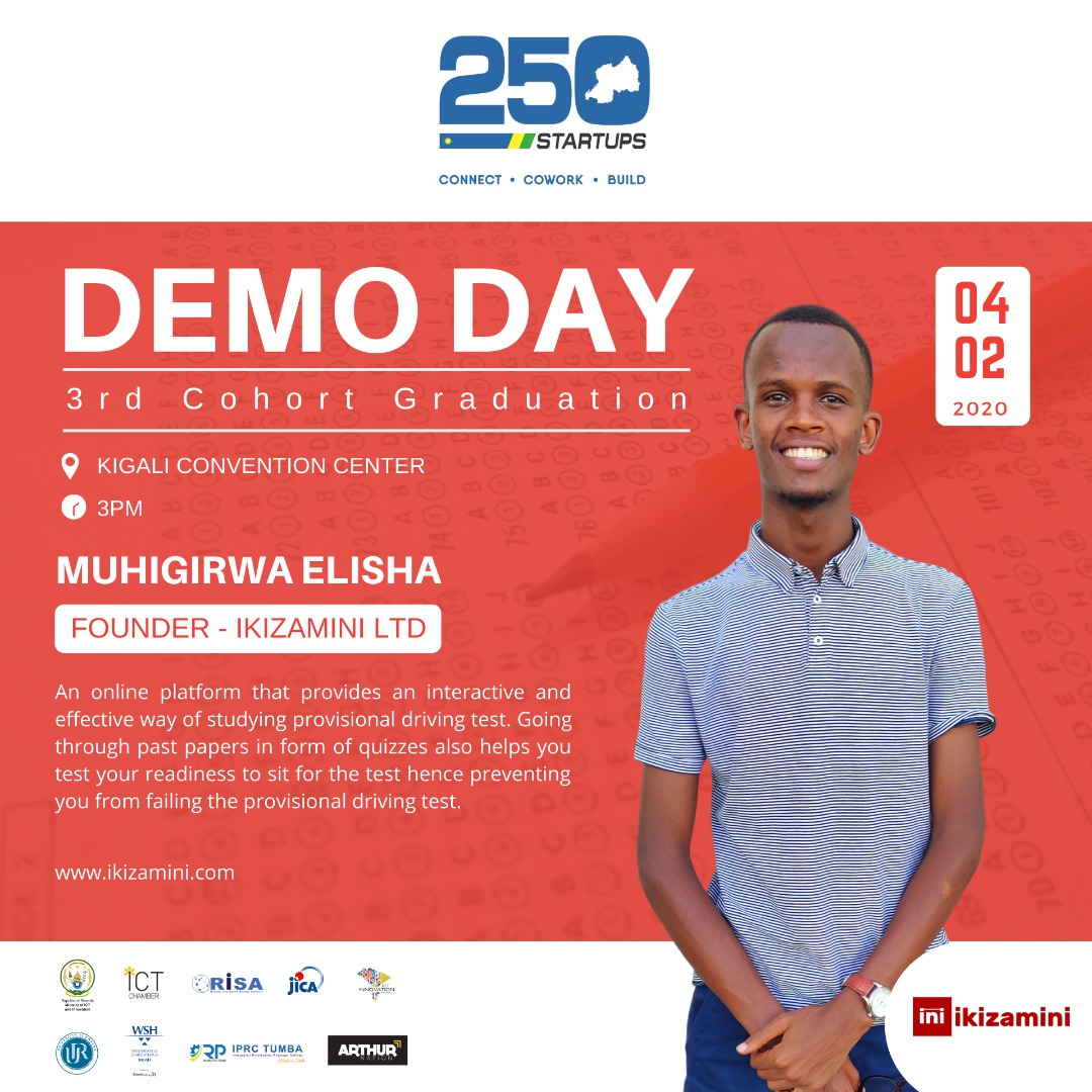 250ventures's tweet photo. Passing a provisional driving licence Test couldn't be any easier, plan not to miss out on https://t.co/Q2AY7v9oVg and get a whole lot of what @ikizamini platform does.
#250networking
#250DemoDay #Rwot #Rwanda https://t.co/ClqHOspv62