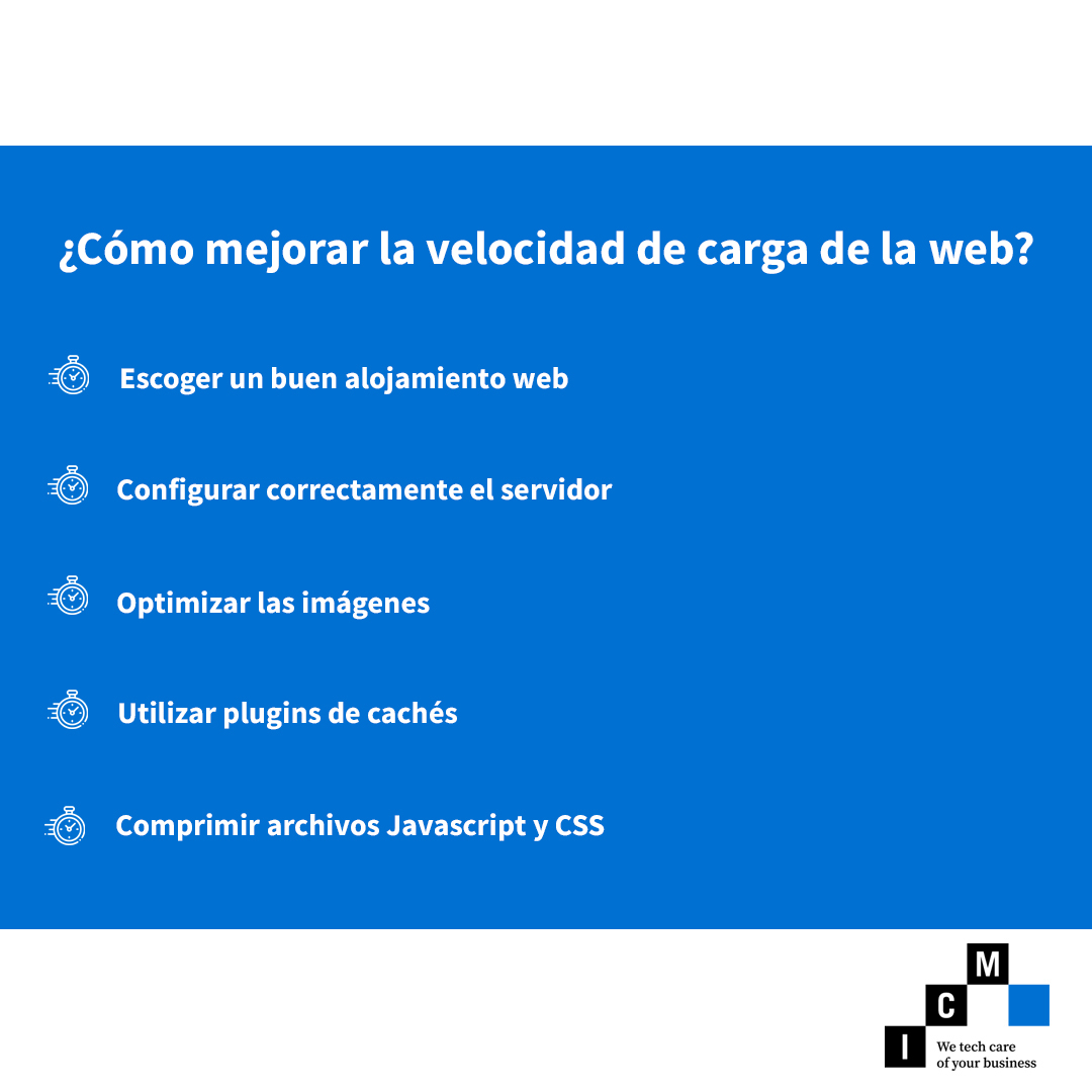 ICMsocial's tweet photo. Si tu página web carga lentamente es porque no conoces los servicios de ICM y porque aun no te has informado sobre los consejos que te damos en esta imagen.👇
Más información aquí: https://t.co/VQrG3X96NZ
#ICM #itservices #web #velocidadweb #website #traffuc https://t.co/6JrWCeLGoD