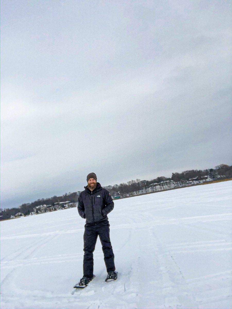 beardontherun's tweet photo. Enjoying the beauty of winter in Minnesota last weekend while ice fishing with friends. Took the @yukoncharlies Elite SPIN Snow Shoes with to walk around on the ice. So easy to put on over my boots with the spin dial bindings system!! #ExperienceWinter #YukonCharlies https://t.co/2IOFM6D8Rv
