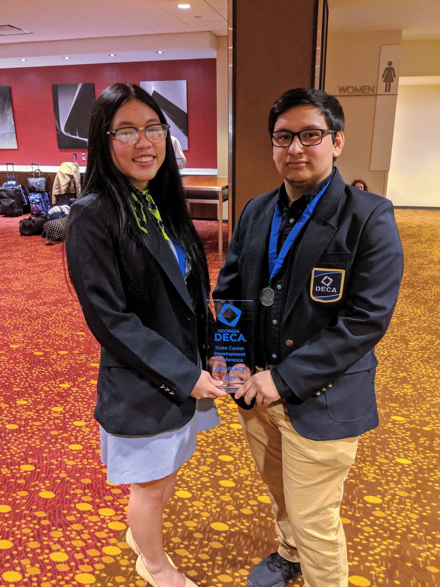 West Hall DECA tweet media