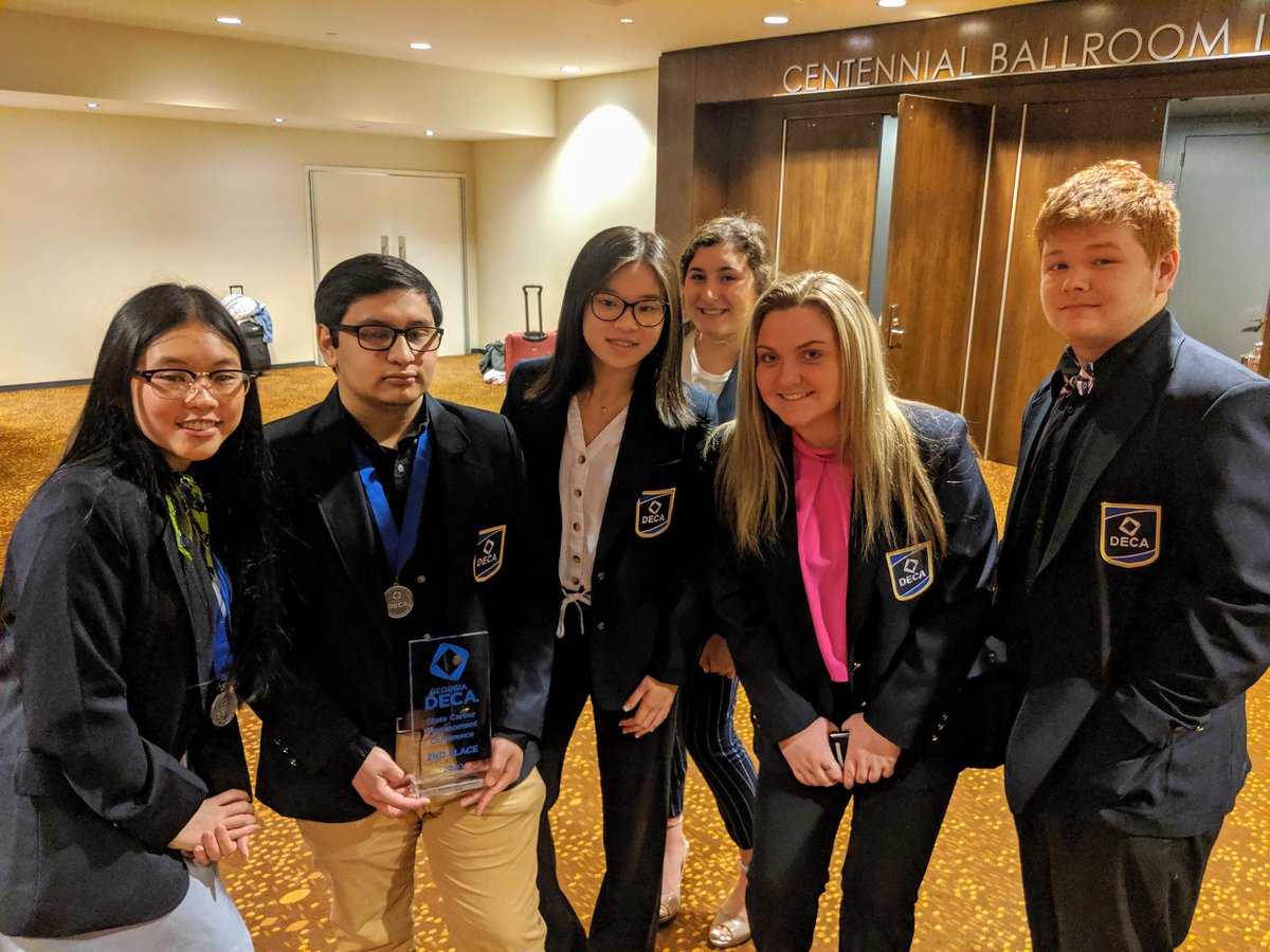 West Hall DECA tweet media