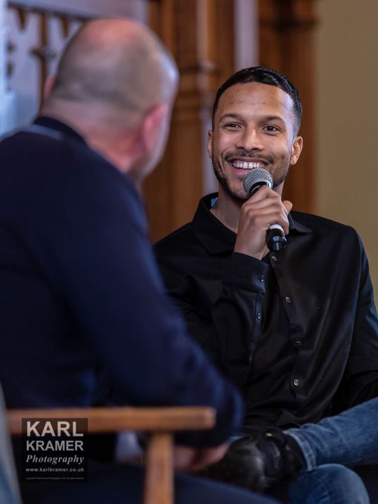 KKPMarkPower's tweet photo. Had the great pleasure of meeting and photographing the inspirational and very endearing former footballer @JJL_Thompson @BoltonSchool yesterday. What a thoroughly nice fella.

@SportatBolton https://t.co/RLzulTMMRY