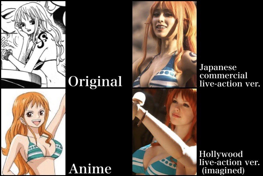 Log ワンピース考察 ハリウッドで実写ドラマ化したら ナミさんはこんな感じになるのかな T Co Eohytbqxhr T Co Yycjjn36uz Twitter