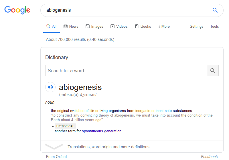 AceOfThorns's tweet photo. @SirSicCrusader  Oh, I'm riled now. Spot the two massive glaring errors here, from GOOGLE, Your Eternal Masters... #abiogenesis #notspontaneousgeneration #notevolution https://t.co/UFeYHXrXRD