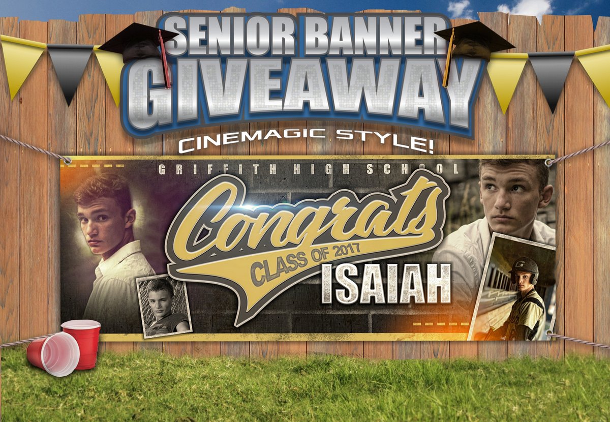 CineMagicMan's tweet photo. OUR GIVEAWAY CONTINUES!!!👨‍🎓👨‍🎓👨‍🎓Hey High School Seniors! Here is your chance to win a one of a kind CineMagic Sportsline Senior Banner for your grad party!

Contest ends March 1st. Winner will be posted on our Facebook page March 2nd.👨‍🎓👨‍🎓👨‍🎓

Go to https://t.co/i2vsclQGzC to enter. https://t.co/mx6HlJRmok