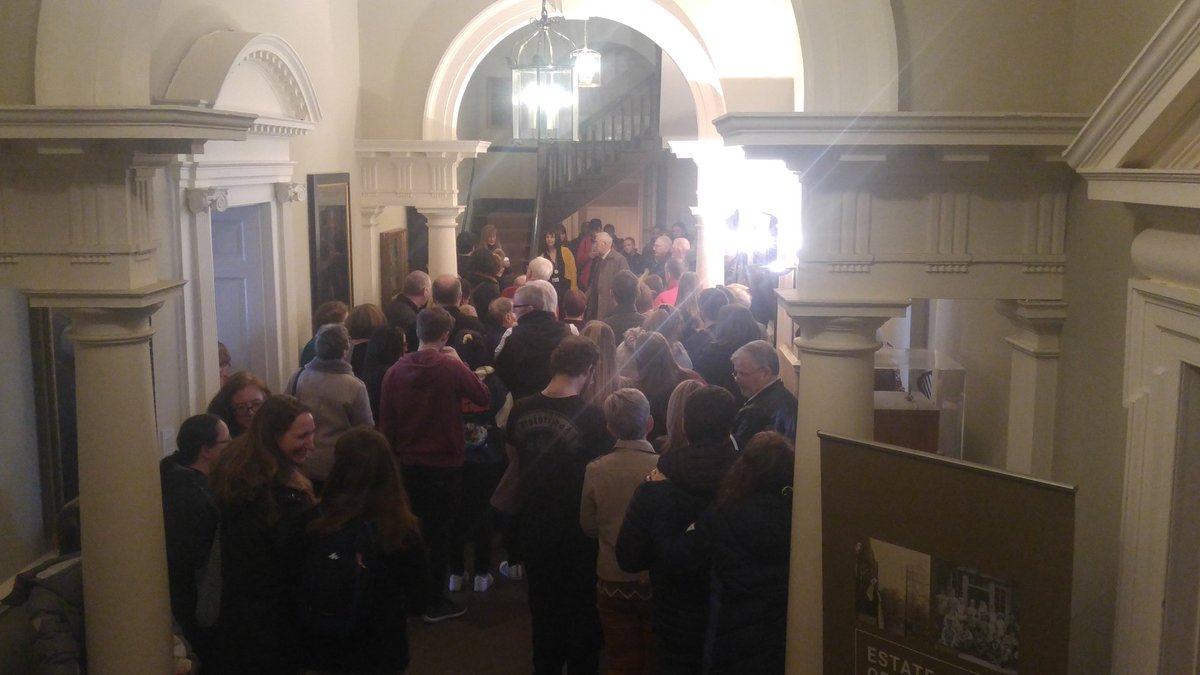lucyajmmoore's tweet photo. Absolutely rammed @Cusworthh_Hall today for the opening of the new #PitSense exhibition - brilliant project funded by @EsmeFairbairn & @MyDoncaster - it's real privilege to experience the histories of mining communities. https://t.co/BPtz1TK8M0