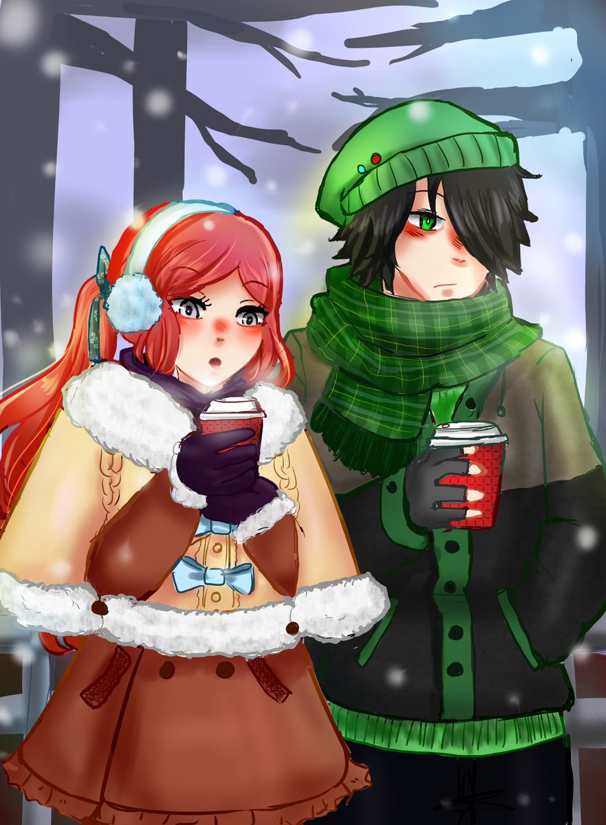 Uminetta・うみねた (@uminetta_) on Twitter photo Claude and Emma from <a href="/TheCleanKnife/">The Clean Knife</a>, warming up together with some hot drinks during the cold winter!
#TheCleanKnife Claude and Emma from <a href="/TheCleanKnife/">The Clean Knife</a>, warming up together with some hot drinks during the cold winter!
#TheCleanKnife