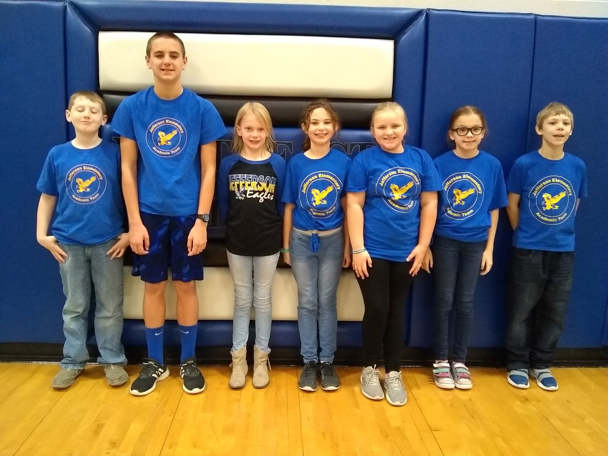 TerriJermain's tweet photo. @JC123Eagles 4th and 5th graders are ready to test at math contest this morning! https://t.co/bRxBiu5HaM
