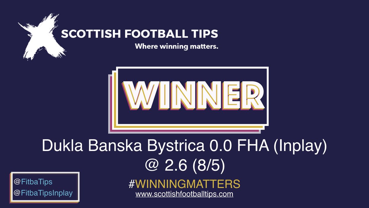 FitbaTipsInplay's tweet image. From our last 30 inplay selections during friendly season. 

16 x #Winner

3 x Loss

11 x Push

Friendly season will end soon so time running out to get involved.

#Winning #Inplay #BettingTips

#WinningMatters