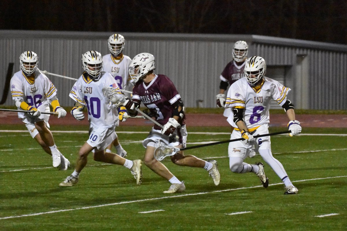 shkroslow's tweet photo. TAMU vs LSU 
Some photos from last night's exciting game with the Aggies taking home another win over the Tigers 9-8! https://t.co/tyoA6mZpni