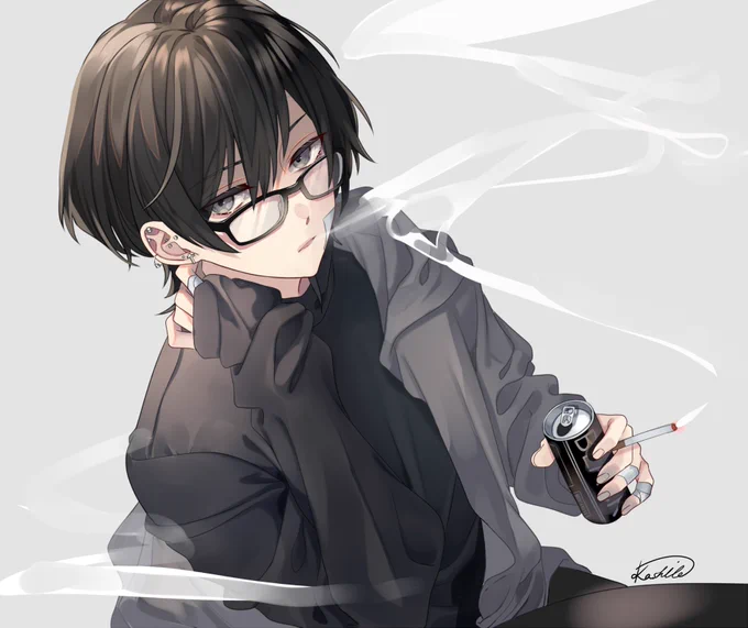休憩中 