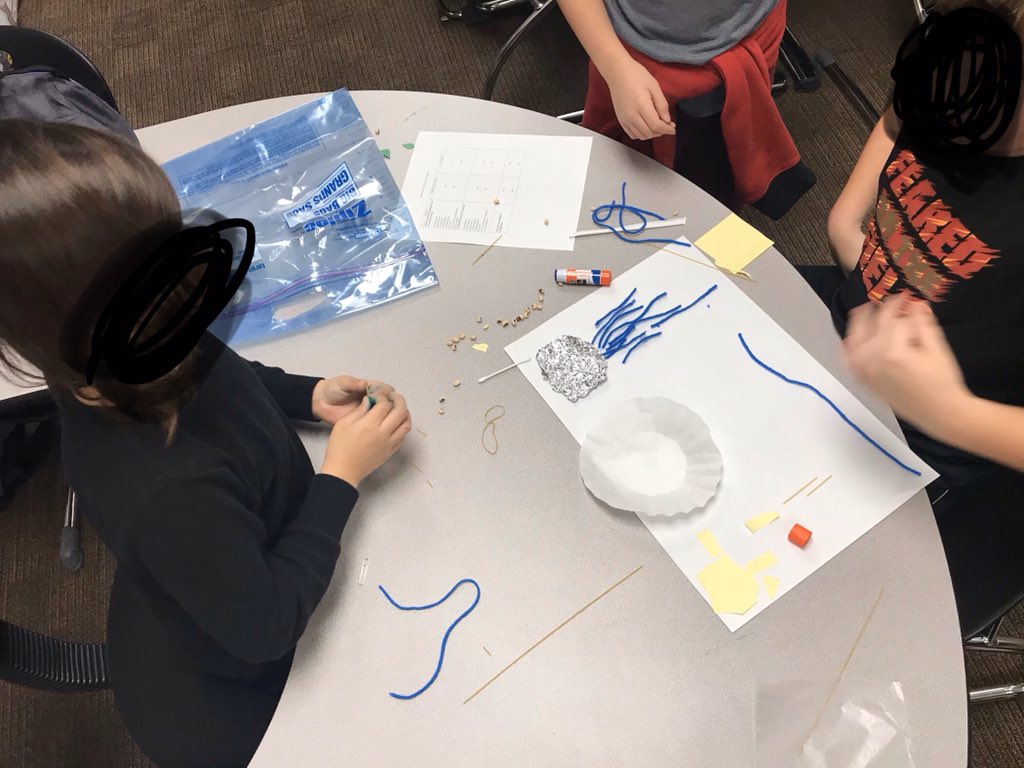alee2wallerisd's tweet photo. This was such a blast to watch them be creative in building their own water cycle with various supplies then present it on FlipGrid!! #TESBulldogs  #wisdGreatness #futurescientist https://t.co/Kkh9ghhK1z