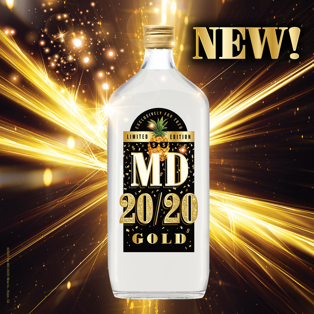 GoOut365's tweet photo. Introducing GOLD! This exclusive, limited edition pineapple flavor will be available in February, but will only be around for 2020. 

#md2020 #limitededition #readytodrink #newyear #newyear2020 https://t.co/vv1BevbGJ0