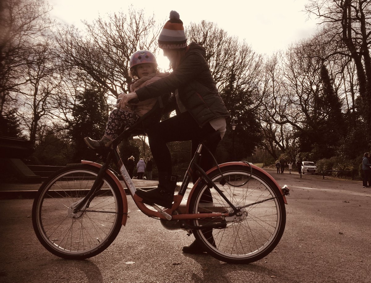 PelotonLiv's tweet photo. 84 years between our riders today Hattie trialing #mollycoddle and Frankie on one of our #cyclewithoutage trikes. Not much in common other than buzzing on their bikes in Sevvy @ILoveSeftonPark https://t.co/diveoc1V0z