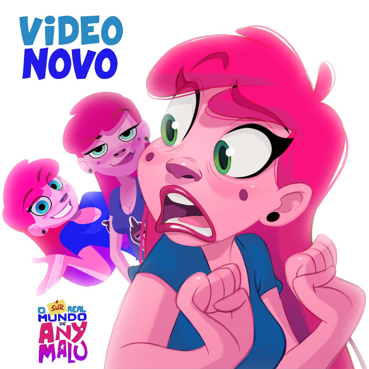 mahanski's tweet photo. Any Malu no Maluverso? Hoje às 12:15 tem vídeo inédito no canal da Youtuber mais rosa do Brasi, e agora da América Latina! #anymalu #osurrealmundodeanymalu #comboestudio https://t.co/ihgqpXNVMS
