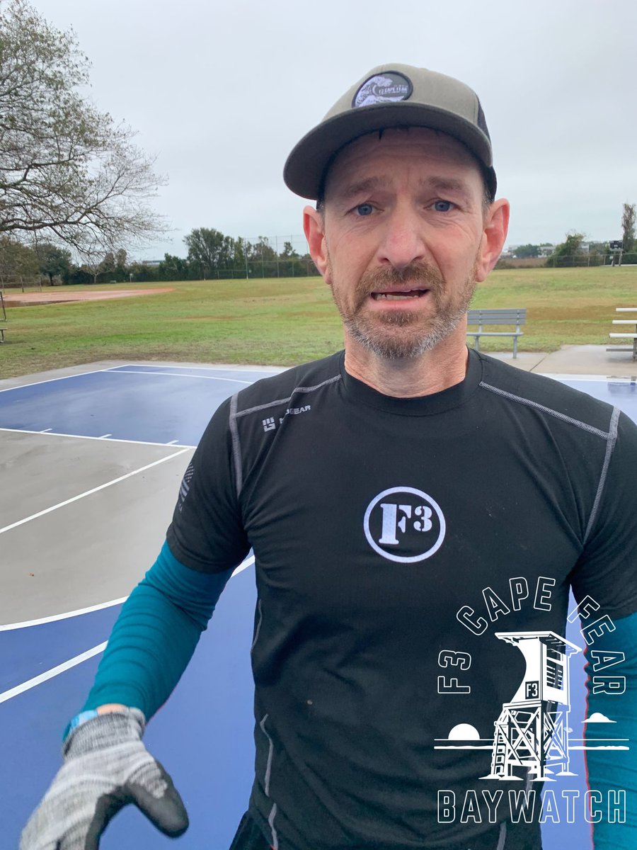 f3capefear's tweet photo. 25 PAX sloshed thru the fun and games at WB park Baywatch today. Video will play on a delay if it takes more then two second tap the retweet button to start!! #f3counts #nameorama #ironsharpensiron  #forToby #freeworkouts #wilmington #bandofbrothers #noOYO #notavideo https://t.co/s1IvTEv0Xq