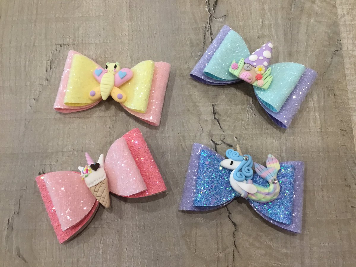 MollysLittle's tweet photo. Beautiful handmade hair bows, locally made, in stock £4.95 each #bows #childrenswear #babyshop @BoostTorbay @WhatsonSW @VisitTorquay @NetworkTorquay https://t.co/YZqNAaGNxZ