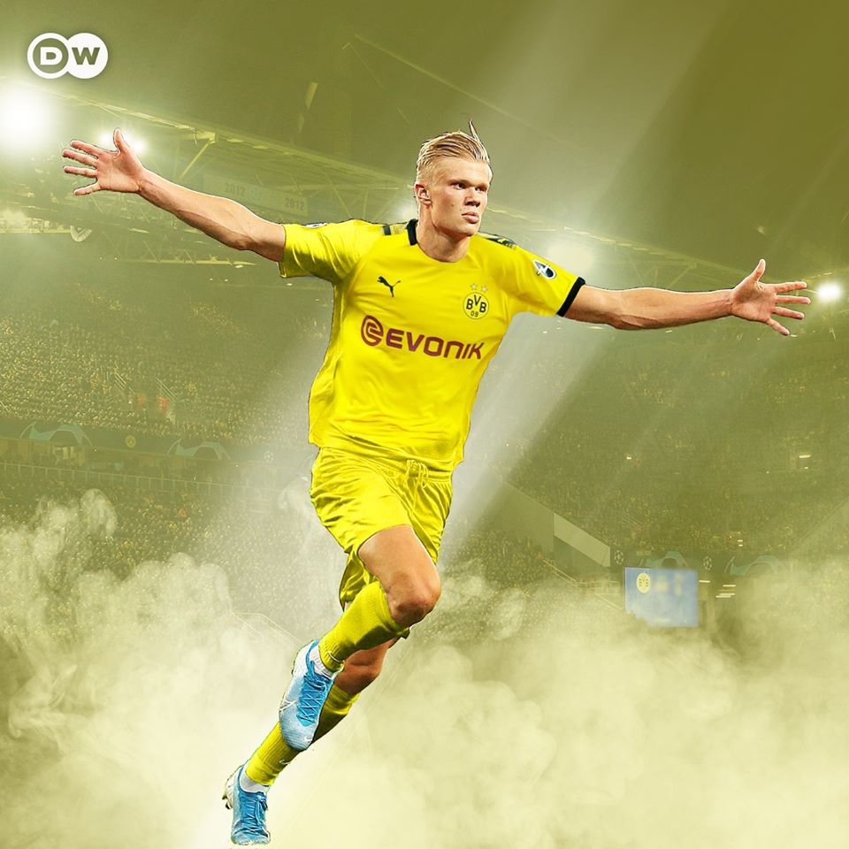 Dw Sports On Twitter Erling Haaland Scores For Borussia Dortmund That S 30 Goals In 29 Appearances For Bvb This Season Describe Haaland With One Word As We Ve Officially Run Out Of Superlatives