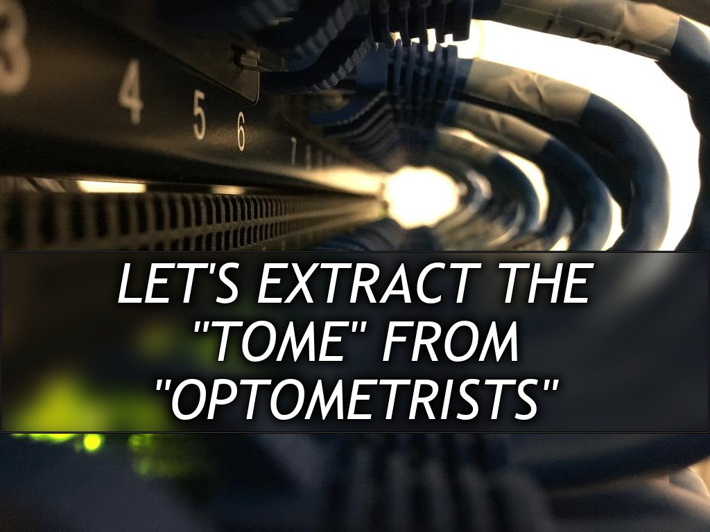 A closeup view of a network switch, with several cables plugged in, the numbers 4 5 6 are visible