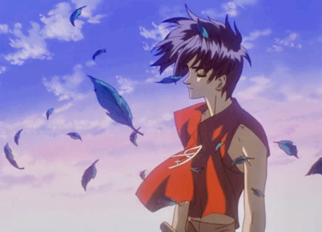 90s anime, Escaflowne Screenshot